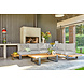 SUNS tuinmeubelen Nardo loungeset | mat grijs | Grote hoekopstelling SUNS tuinmeubelen Nardo loungeset | mat grijs | Grote hoekopstelling