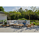 SUNS tuinmeubelen Nardo loungeset | mat grijs | Grote hoekopstelling SUNS tuinmeubelen Nardo loungeset | mat grijs | Grote hoekopstelling
