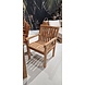Garden Teak tuinmeubelen Tuinstoel Comfort | Nu met 30% korting!! Garden Teak tuinmeubelen Tuinstoel Comfort | Nu met 30% korting!!
