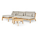 SUNS tuinmeubelen Termoli | Chaisse longue | 2 stofkleuren verkrijgbaar SUNS tuinmeubelen Termoli | Chaisse longue | 2 stofkleuren verkrijgbaar