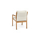 SUNS tuinmeubelen Vittoria tuinstoel | Teak Frame SUNS tuinmeubelen Vittoria tuinstoel | Teak Frame