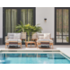 SUNS tuinmeubelen Termoli | Chaisse longue | 2 stofkleuren verkrijgbaar SUNS tuinmeubelen Termoli | Chaisse longue | 2 stofkleuren verkrijgbaar