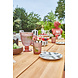 SUNS tuinmeubelen Tuinset | Ovada tuintafel met tuinbank, 4 Vieste en 4 nappa macramé tuinstoelen SUNS tuinmeubelen Tuinset | Ovada tuintafel met tuinbank, 4 Vieste en 4 nappa macramé tuinstoelen