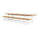 SUNS tuinmeubelen Tuinset | Ovada tuintafel met tuinbank, 4 Vieste en 4 nappa macramé tuinstoelen SUNS tuinmeubelen Tuinset | Ovada tuintafel met tuinbank, 4 Vieste en 4 nappa macramé tuinstoelen