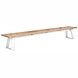 SUNS tuinmeubelen Tomar tuinbank | Mat Wit Frame | 3 maten leverbaar SUNS tuinmeubelen Tomar tuinbank | Mat Wit Frame | 3 maten leverbaar