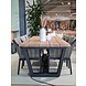 Wolfwood tuinmeubelen SHOWROOMSALE 50 % KORTING George Tuintafel 280x100 | 6x Milou tuinstoel | Wolfwood tuinmeubelen SHOWROOMSALE 50 % KORTING George Tuintafel 280x100 | 6x Milou tuinstoel |