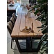 Wolfwood tuinmeubelen SHOWROOMSALE 50 % KORTING George Tuintafel 280x100 | 6x Milou tuinstoel | Wolfwood tuinmeubelen SHOWROOMSALE 50 % KORTING George Tuintafel 280x100 | 6x Milou tuinstoel |