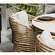 Cane-Line tuinmeubelen VERKOCHT Aspect Tuintafel | ø144cm | Travertin Wit | 6x Basket diningstoel | 15% korting Cane-Line tuinmeubelen VERKOCHT Aspect Tuintafel | ø144cm | Travertin Wit | 6x Basket diningstoel | 15% korting