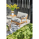 SUNS tuinmeubelen Termoli | loungestoel |  2  stofkleuren verkrijgbaar