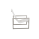 Brafab Vevi Loungestoel aluminium | Brafab Brafab Vevi Loungestoel aluminium | Brafab