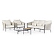 SUNS tuinmeubelen Avero Sofaset | Mat Royal Grey |Avero Sofaset | Mat Royal Grey | Naturel kussens SUNS tuinmeubelen Avero Sofaset | Mat Royal Grey |Avero Sofaset | Mat Royal Grey | Naturel kussens