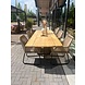 SUNS tuinmeubelen Demo set | Palermo 280 x 100 met midway stoelen SUNS tuinmeubelen Demo set | Palermo 280 x 100 met midway stoelen