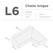 SUNS tuinmeubelen Suns | Beschermhoes voor 2-zits incl. chaise longue | Grijs | L2-L6 SUNS tuinmeubelen Suns | Beschermhoes voor 2-zits incl. chaise longue | Grijs | L2-L6