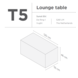 SUNS tuinmeubelen Suns | Beschermhoes voor Loungetafel | T4-T5-T6 SUNS tuinmeubelen Suns | Beschermhoes voor Loungetafel | T4-T5-T6
