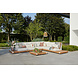 SUNS tuinmeubelen Loungeset Emar | groot | naturel kussens SUNS tuinmeubelen Loungeset Emar | groot | naturel kussens
