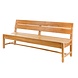 Garden Teak tuinmeubelen Teakhouten tuinbank James 210 cm Garden Teak tuinmeubelen Teakhouten tuinbank James 210 cm