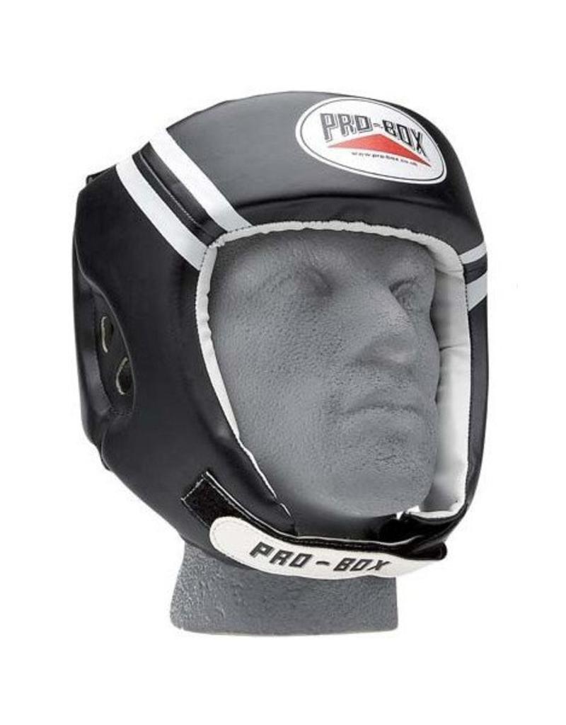 Black Pro Box Boxing Head Guard for Head Protection Enso Martial Arts