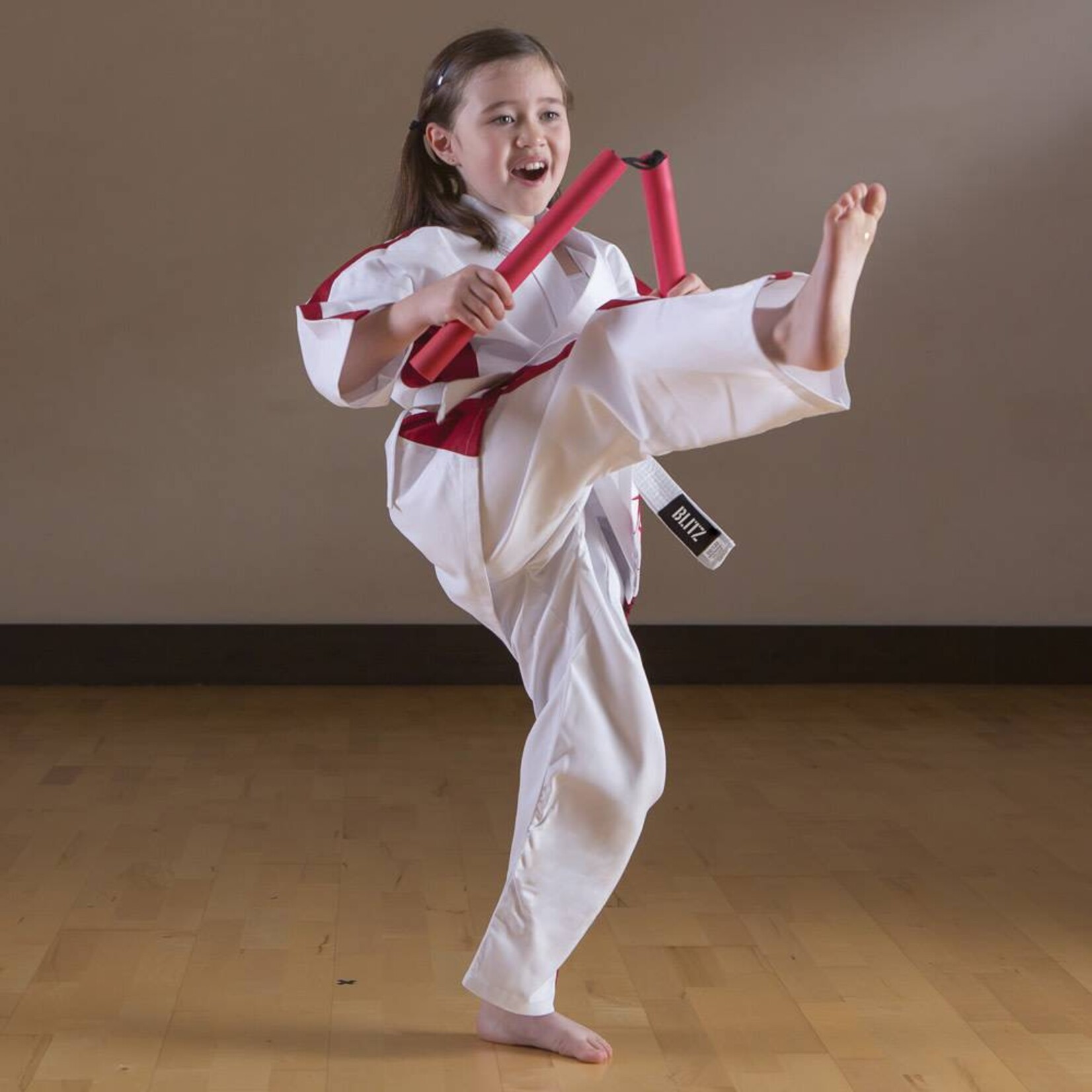 Enso Martial Arts Shop Red Foam Nunchaku
