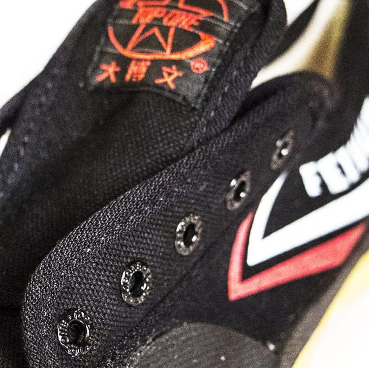 Black Feiyue Shoes for Kung Fu, Wushu, Martial Arts and Shaolin Enso