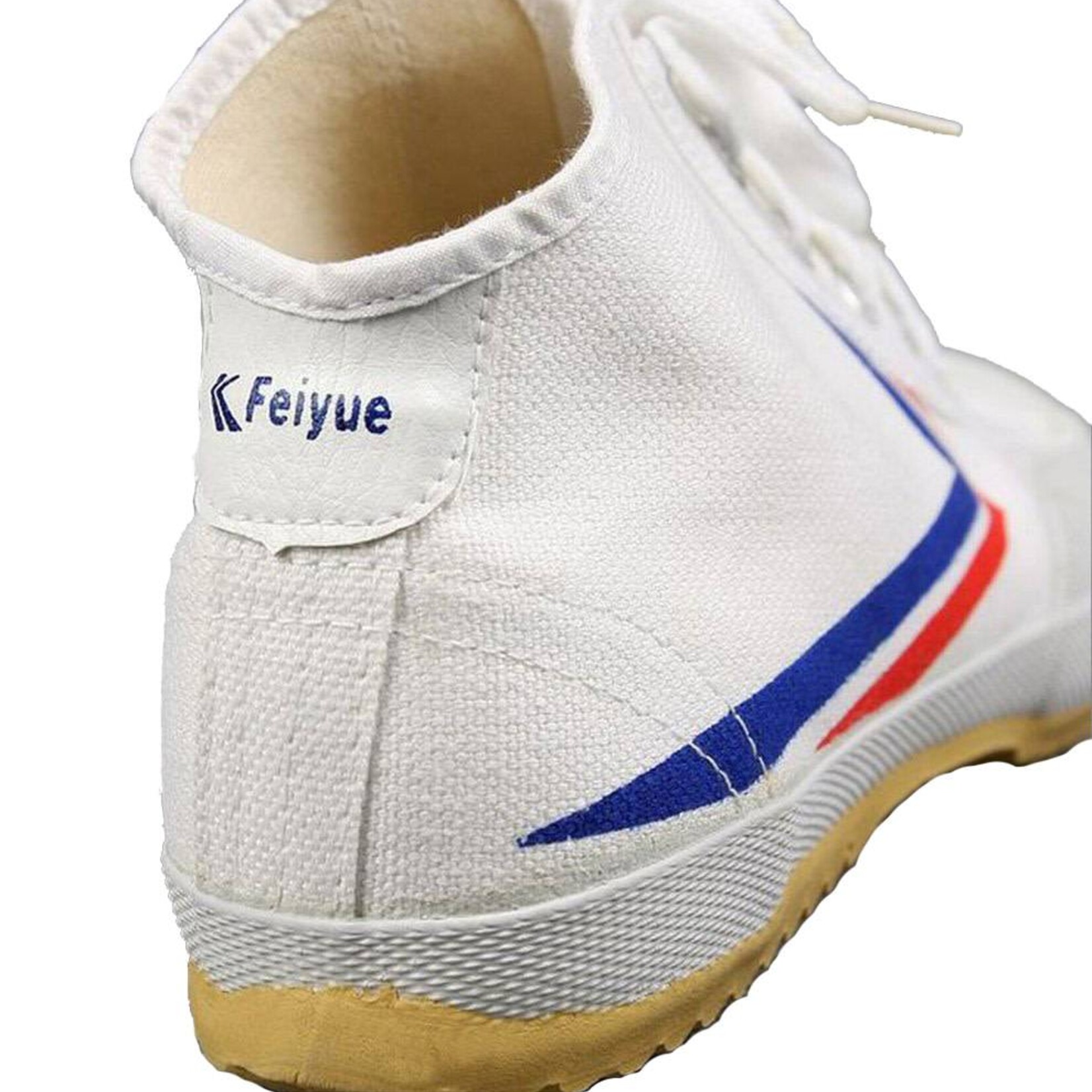 Feiyue High Tops White Shoes for Kung Fu Parkour Circus Enso Martial Arts Shop Bristol