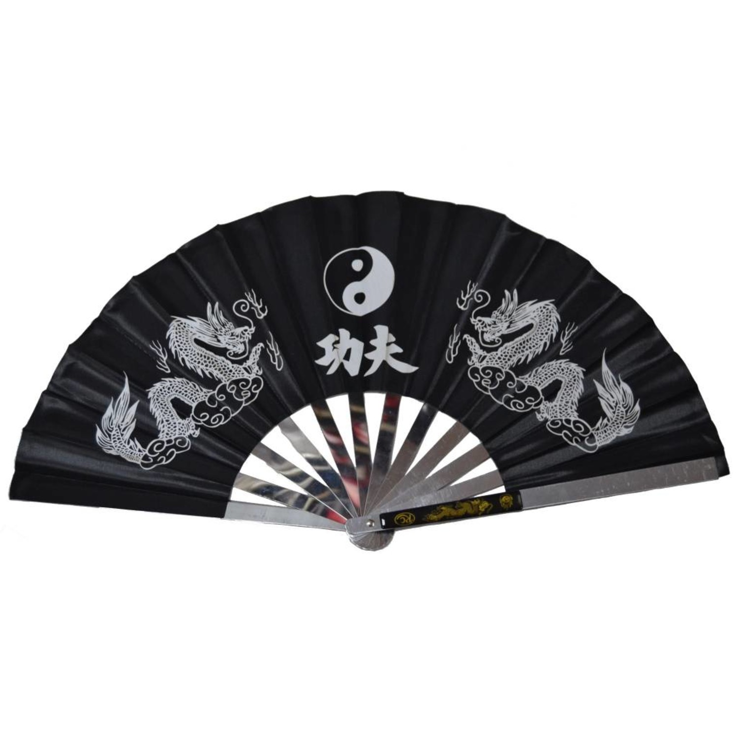 Black sale hand fan