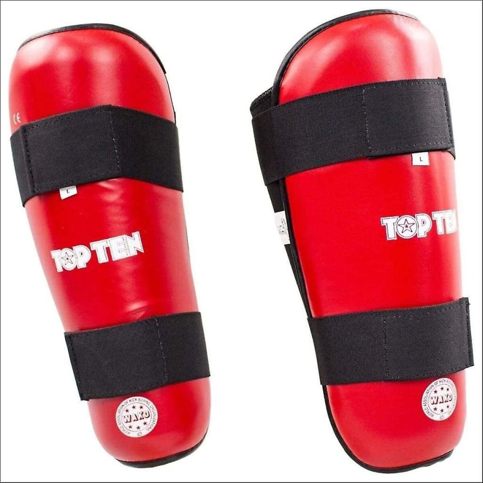 Top Ten Top Ten Shin Guards Red