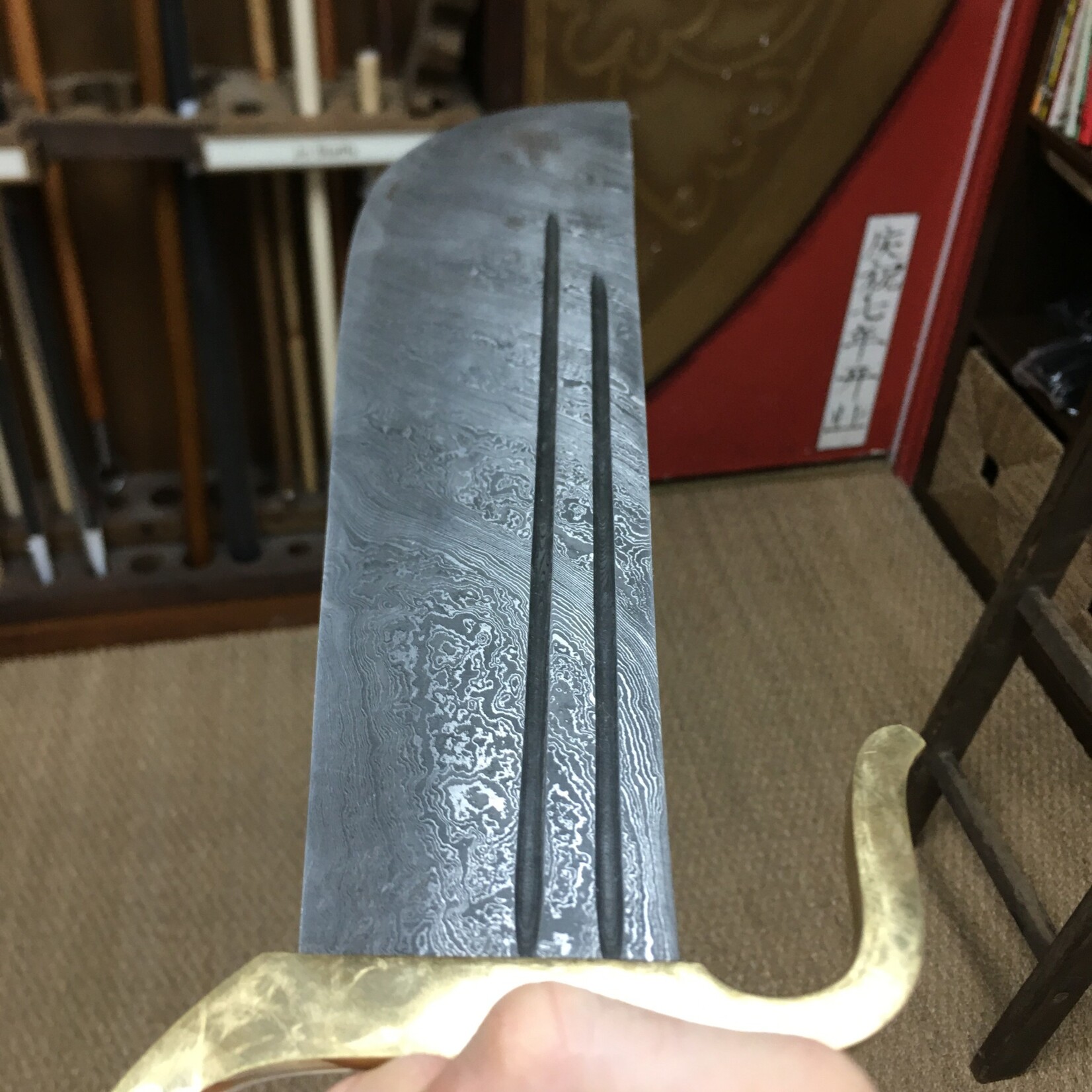 Enso Martial Arts Shop Damascus Wing Chun Butterfly Knives