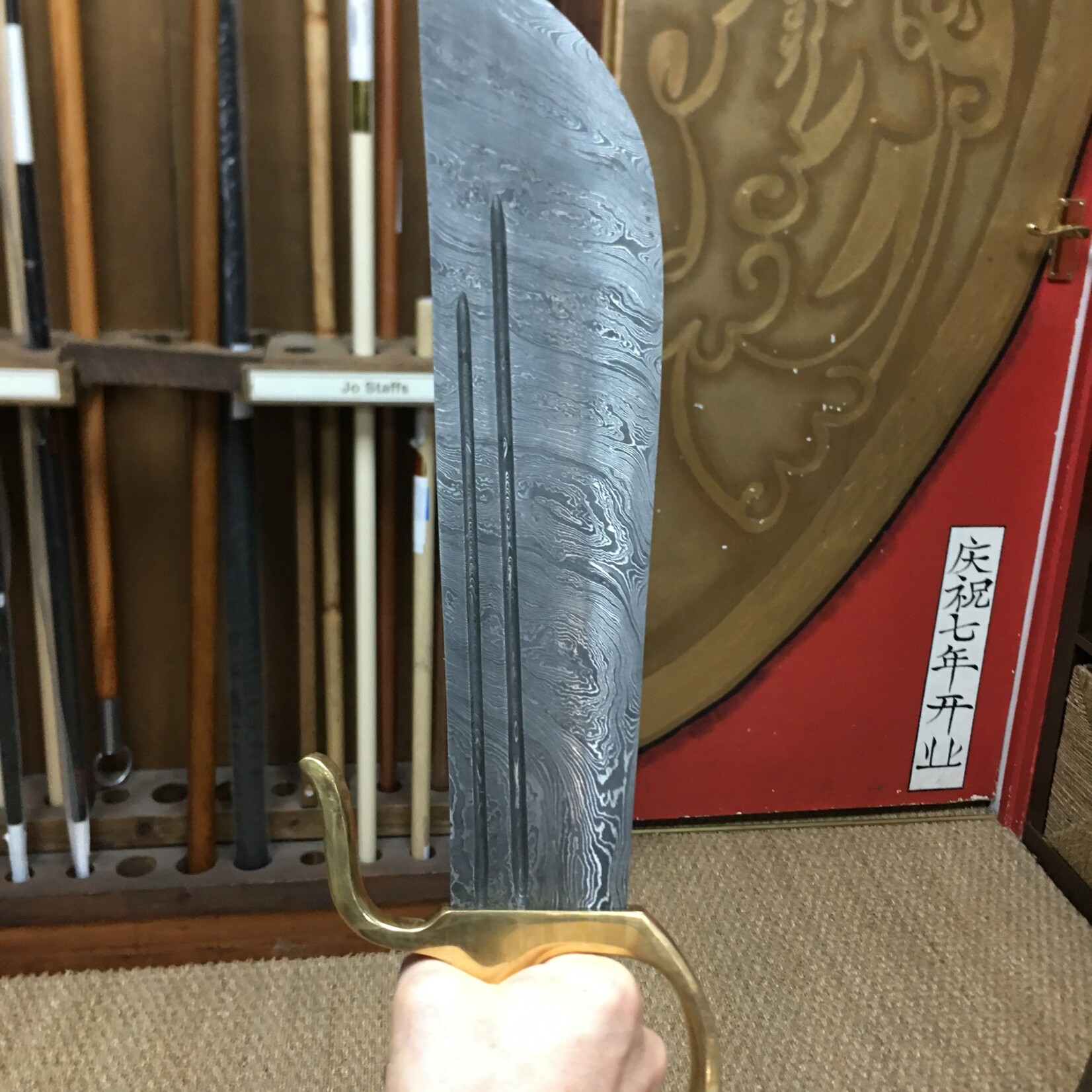 Enso Martial Arts Shop Damascus Wing Chun Butterfly Knives