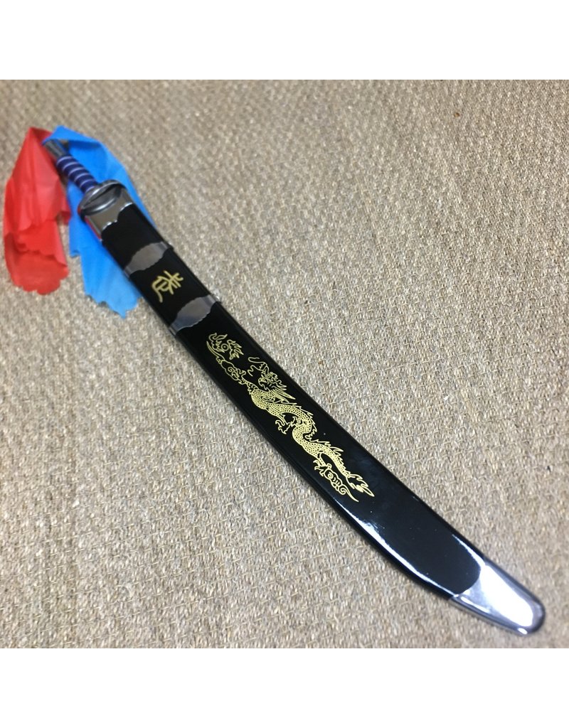 Flexible Wushu Broadsword and scabbard for Kung Fu Enso Martial Arts