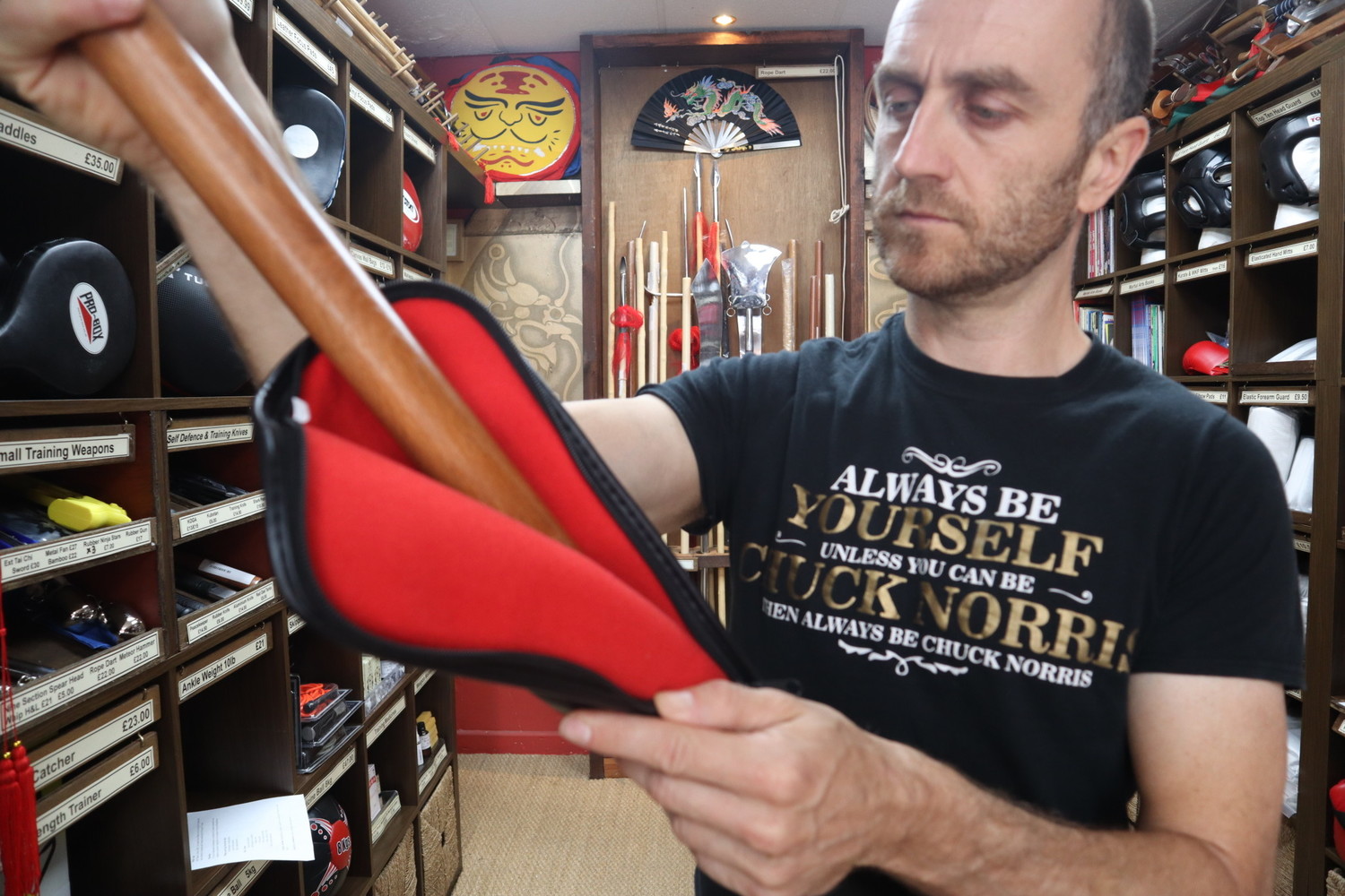 Bo Staff Case to keep your Bo Staffs safe and protected Enso Martial Arts Shop Bristol