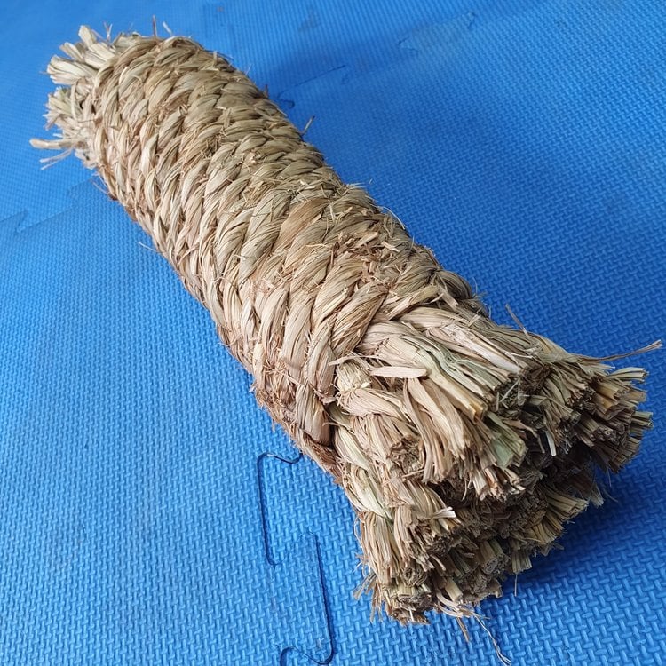 Straw Rope Makiwara are the Original Okinawan Makiwara Enso Martial