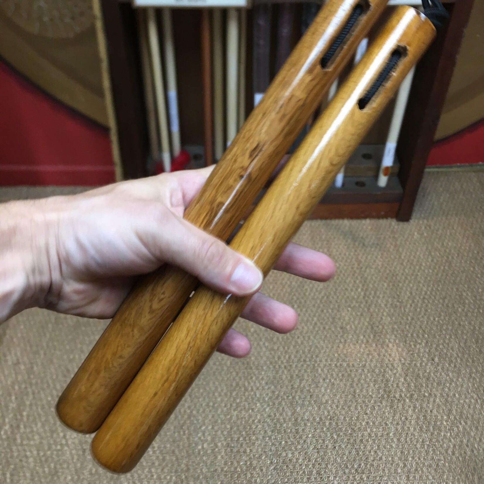 Wooden Cord Nunchaku