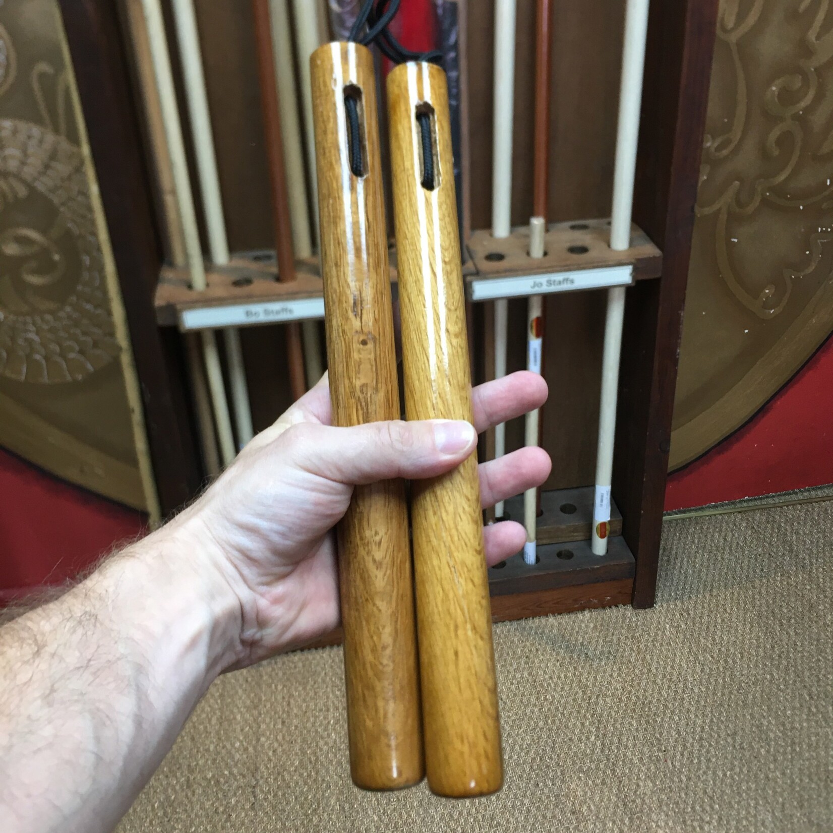 Wooden Cord Nunchaku