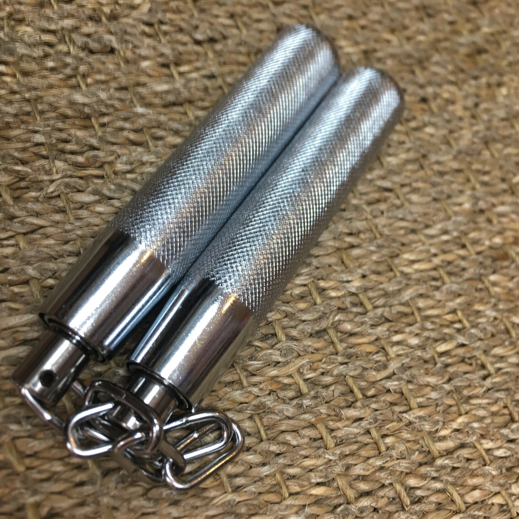 Chrome Telescopic Nunchaku