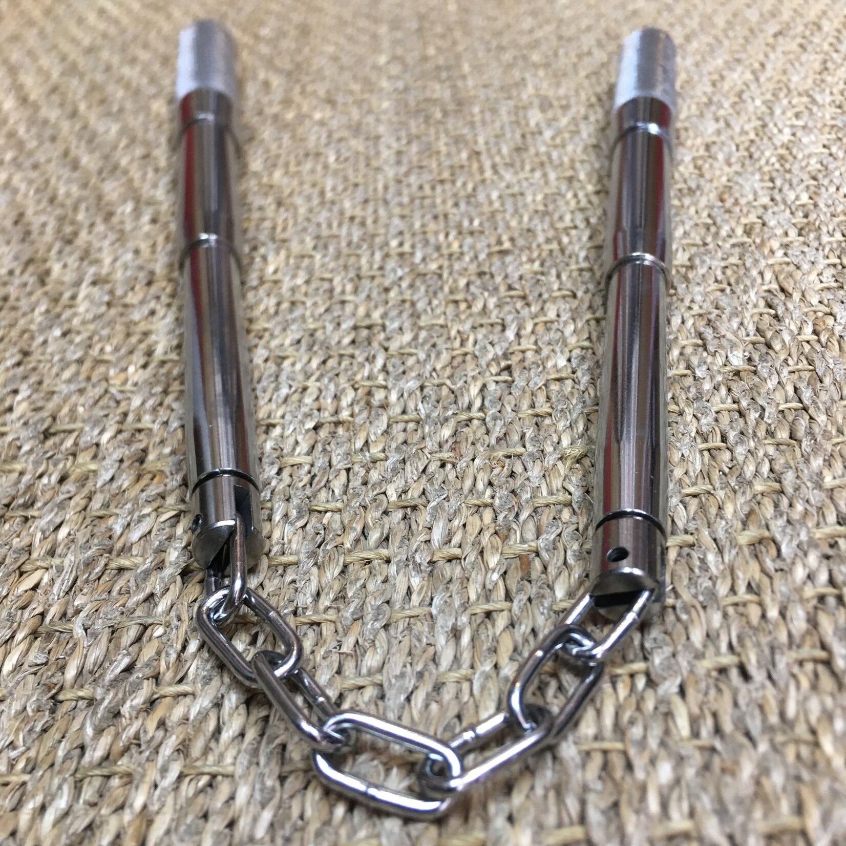 Chrome Telescopic Nunchaku