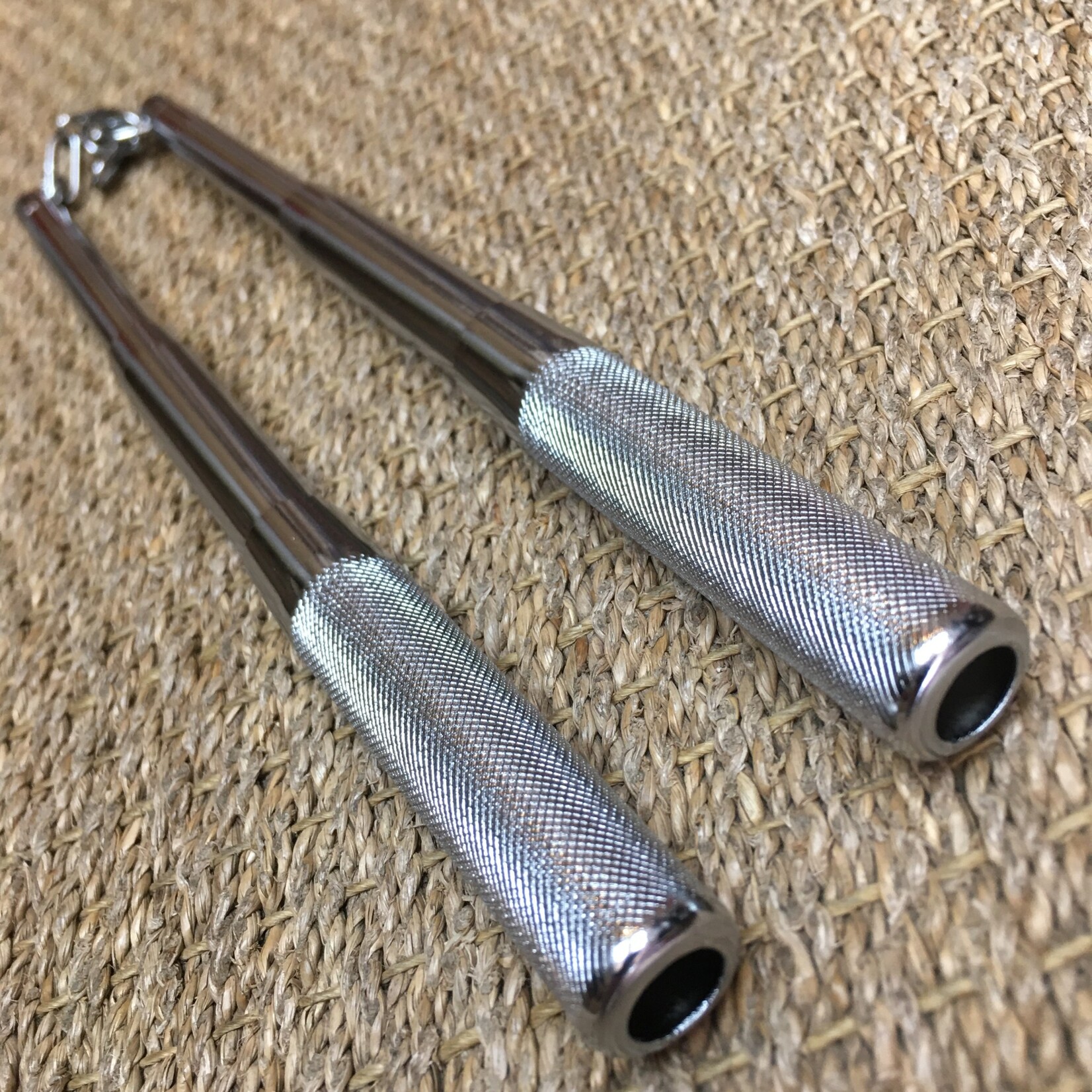 Chrome Telescopic Nunchaku