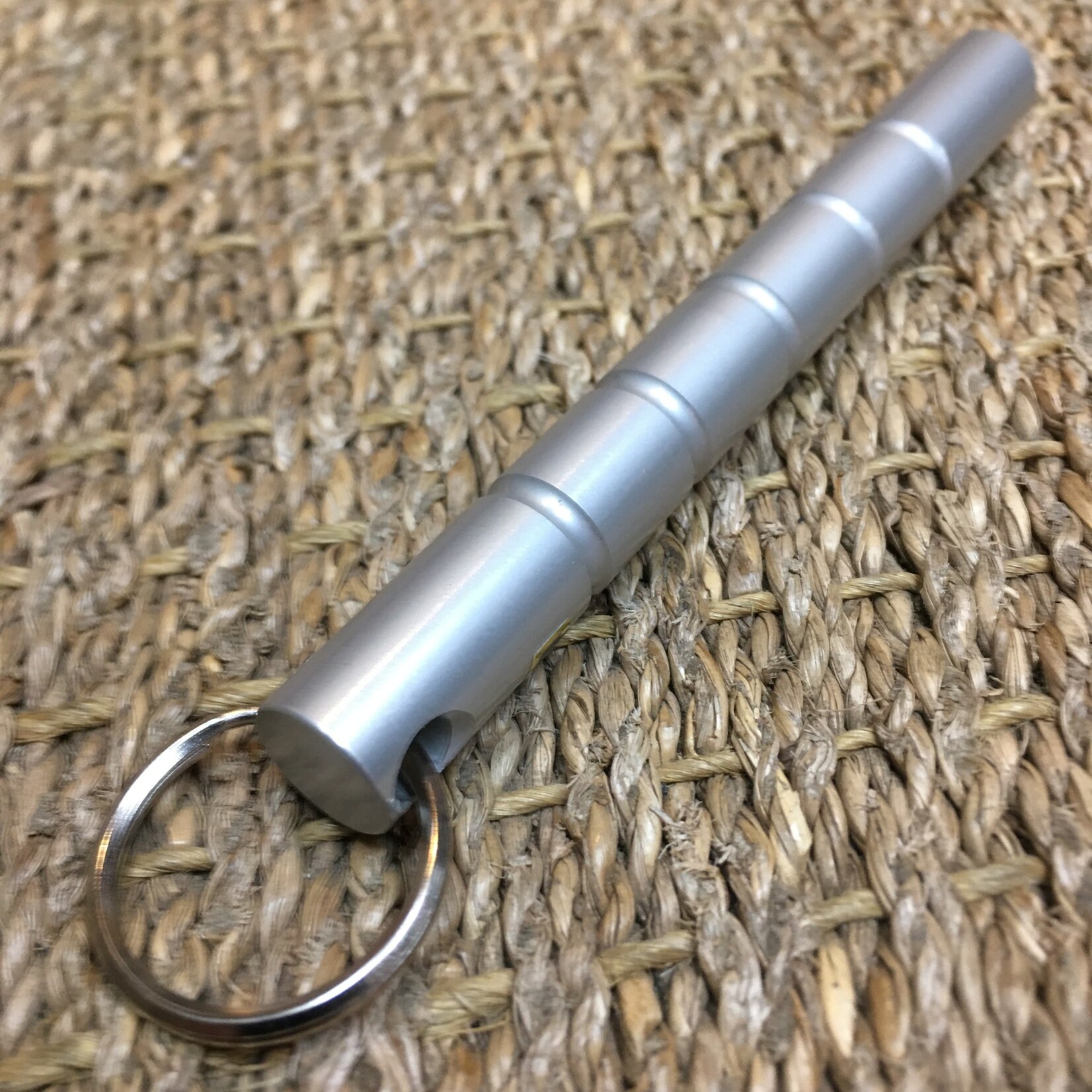 Enso Martial Arts Shop Silver Kubotan Keyring