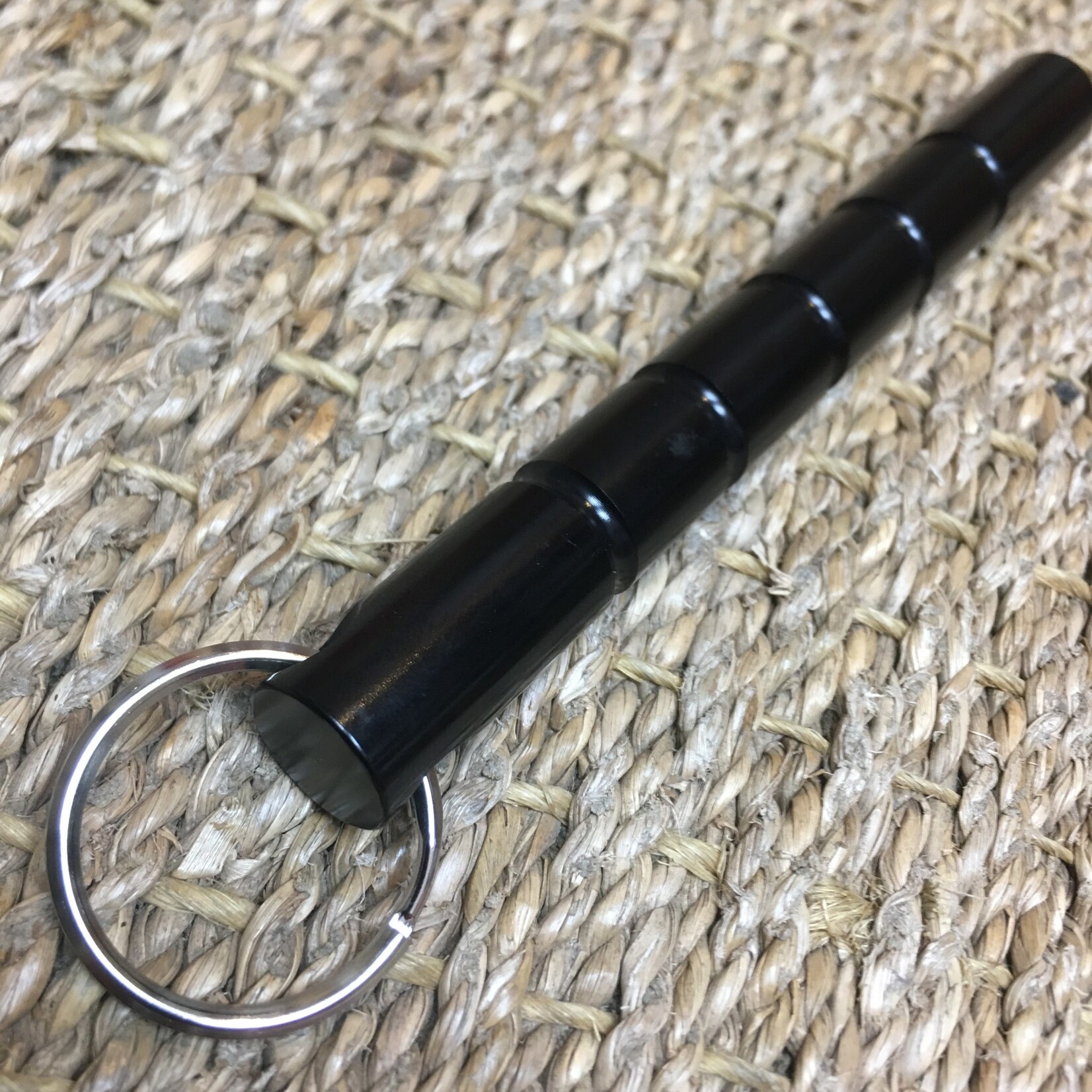 Enso Martial Arts Shop Black Kubotan Keyring