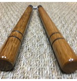 Enso Martial Arts Shop Wooden Nunchaku with 2 Black Grooves