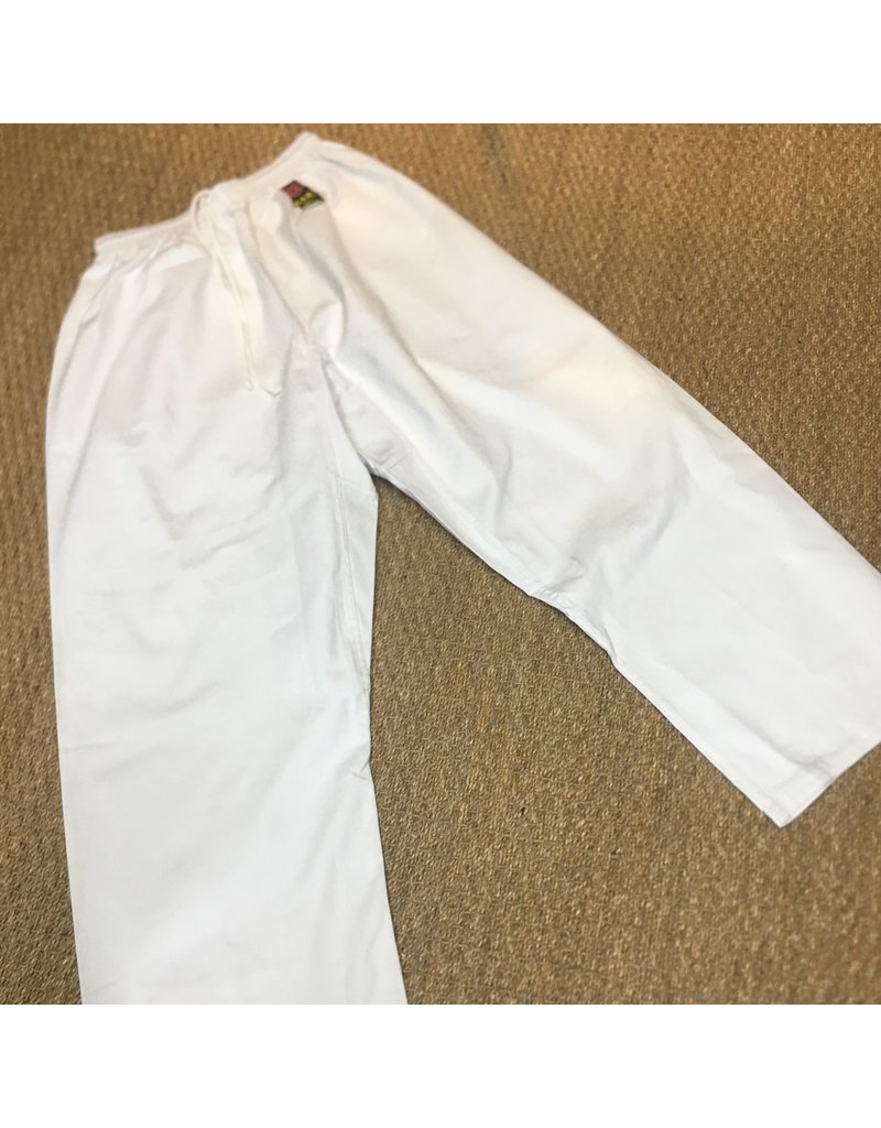 White Karate Trousers are perfect for Martial Arts Training Enso