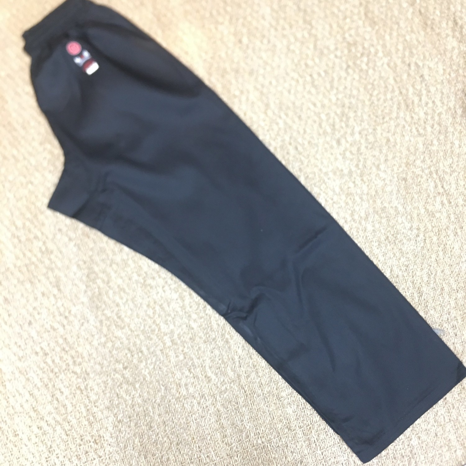 Black Karate Trousers are great for training Martial Arts Enso
