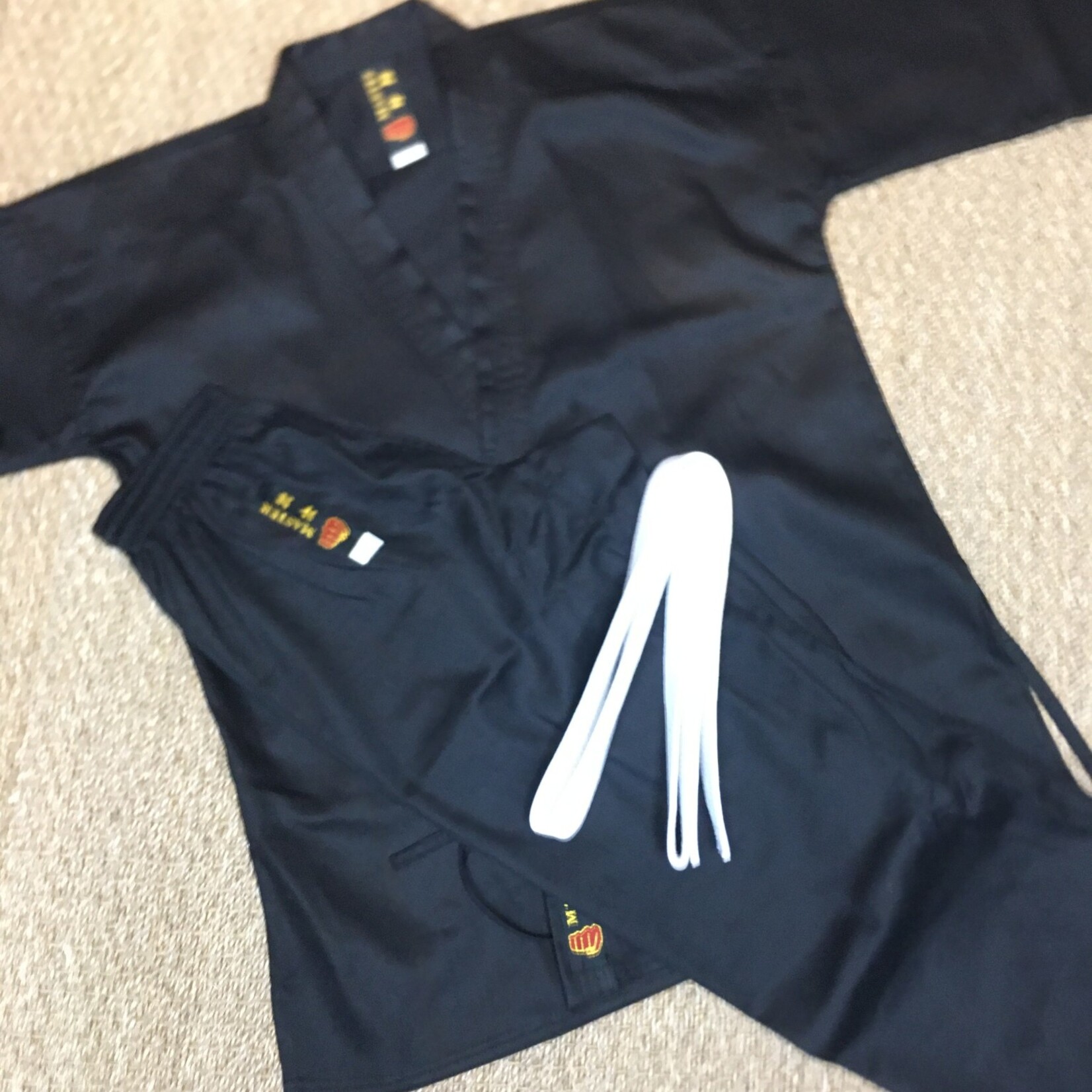 Black Karate Gi