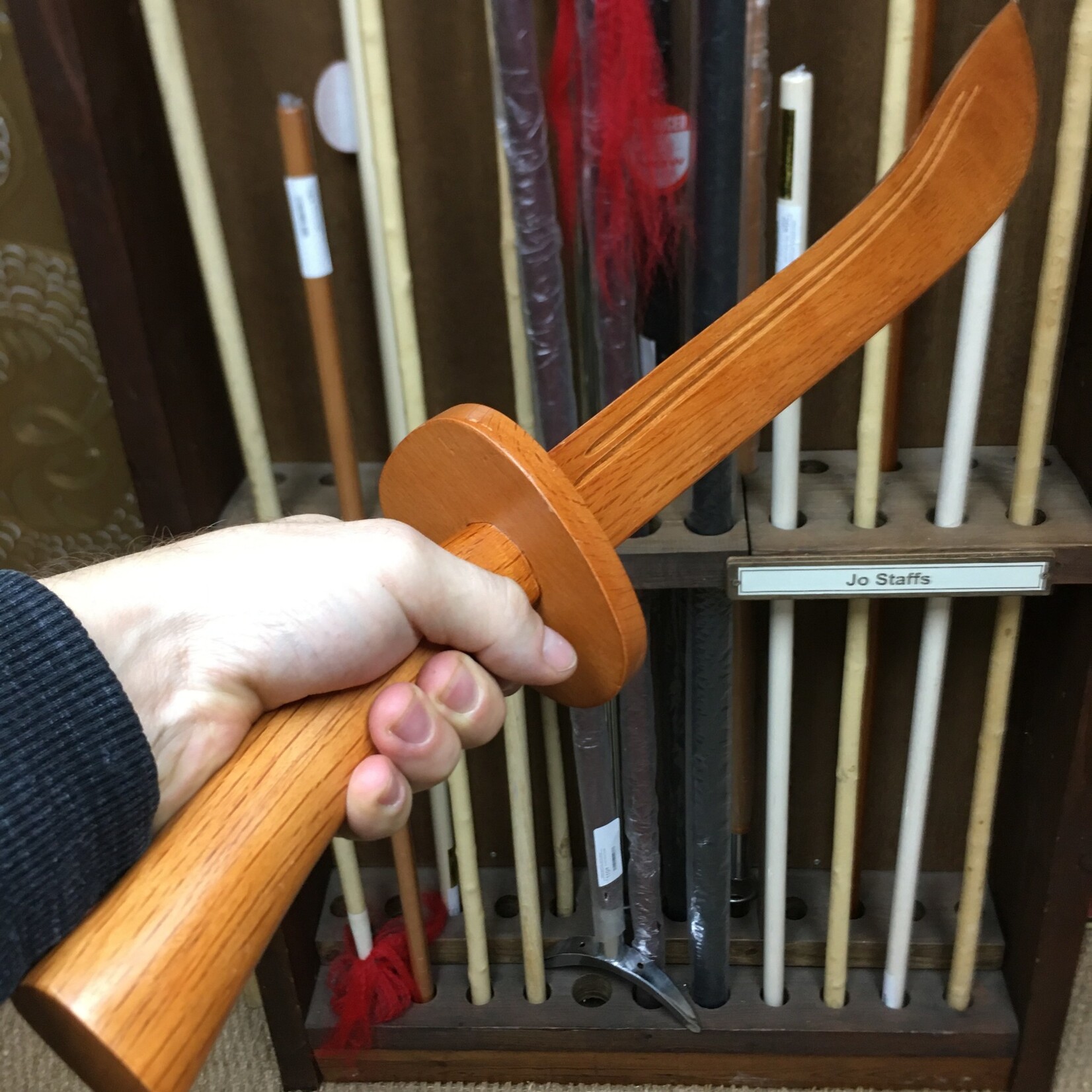 Red Oak Wooden Broadsword