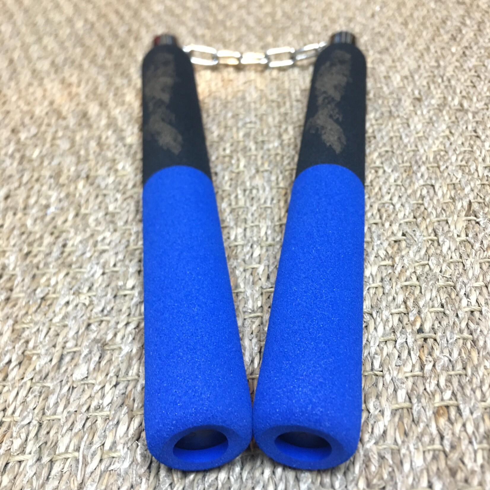 Blitz Black Blue Foam Nunchaku