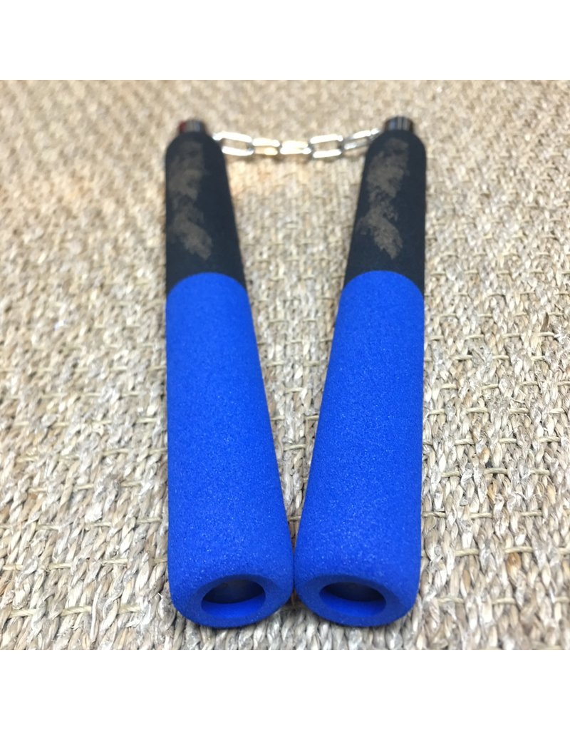 Black Blue foam Nunchaku will occupy your kids all day Enso Martial
