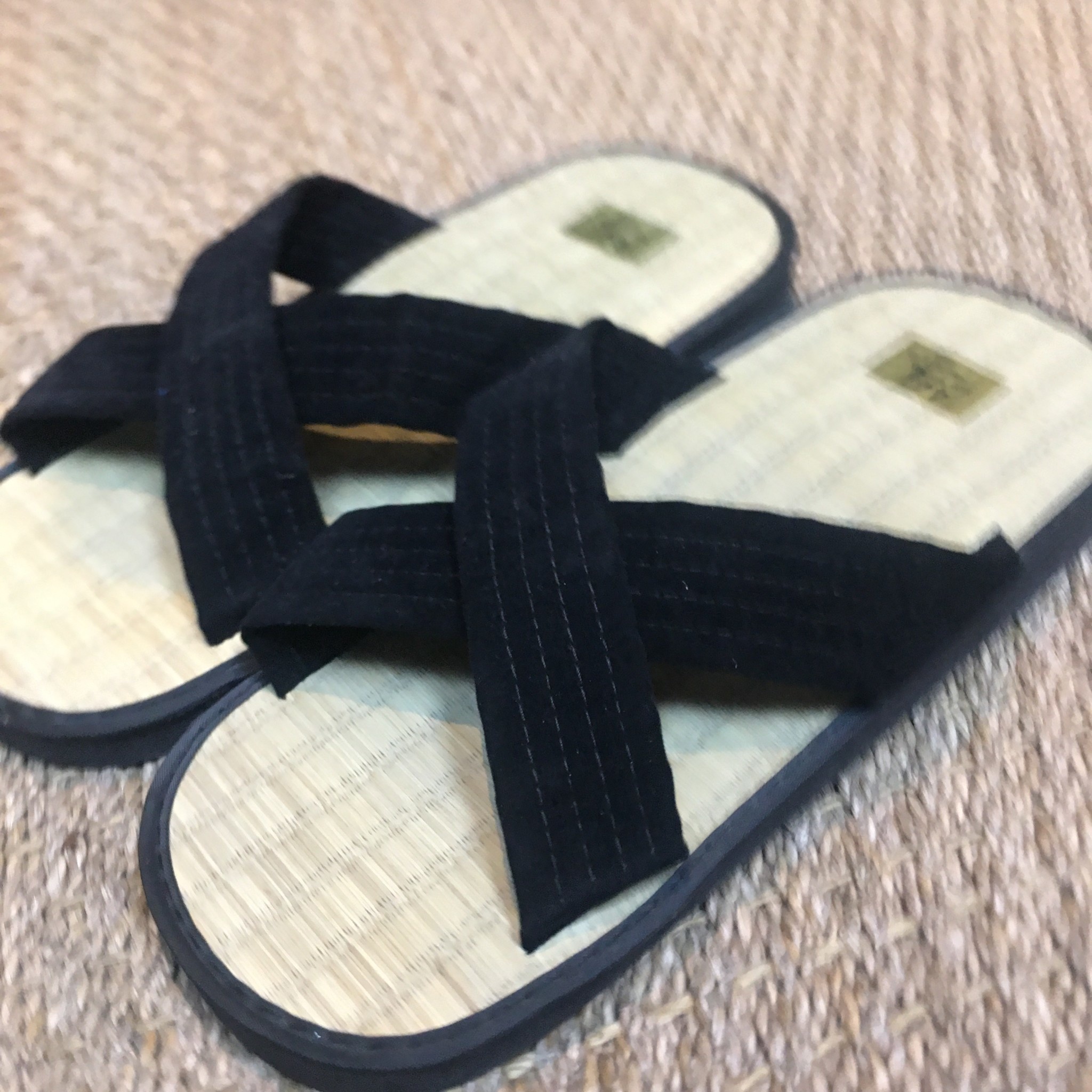 Japanese Zori Tatami Sandals for use in Ju Jitsu Aikido Judo