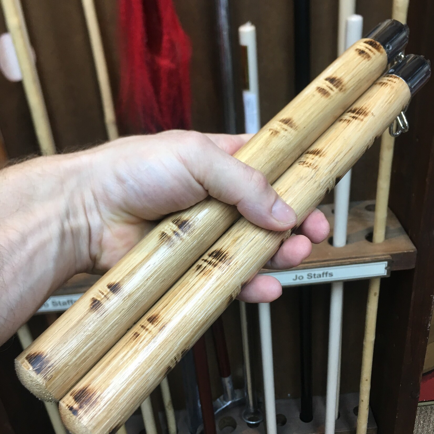 Rattan Nunchaku