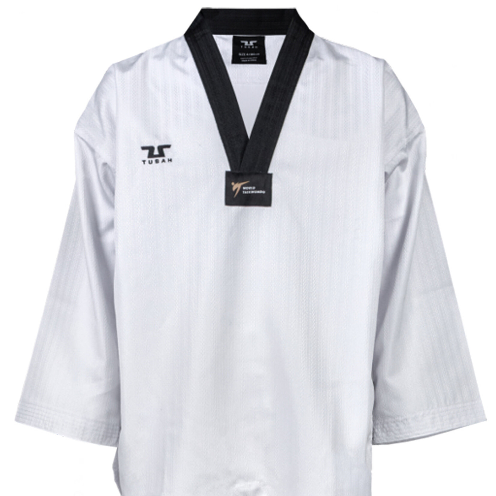 Tusah Tusah  WT Approved Dobok Black Collar