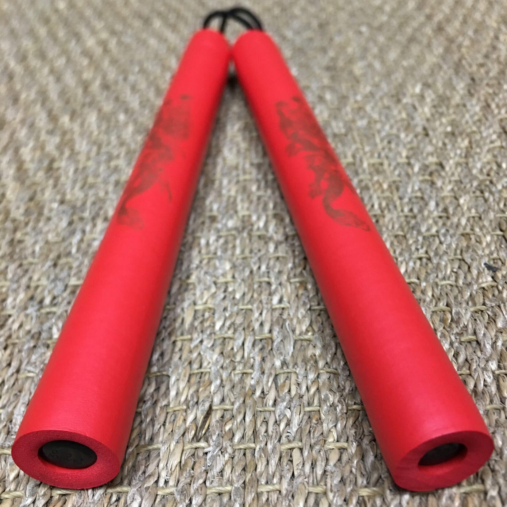 Enso Martial Arts Shop Red Foam Nunchaku
