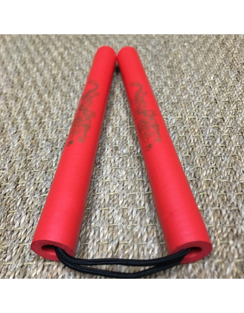 Red Foam Nunchaku are a perfect introduction to Nunchaku Enso Martial